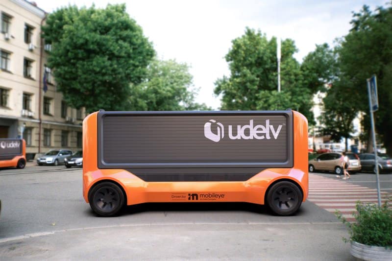 Udelv shuttle mobileye - innovation in mobility