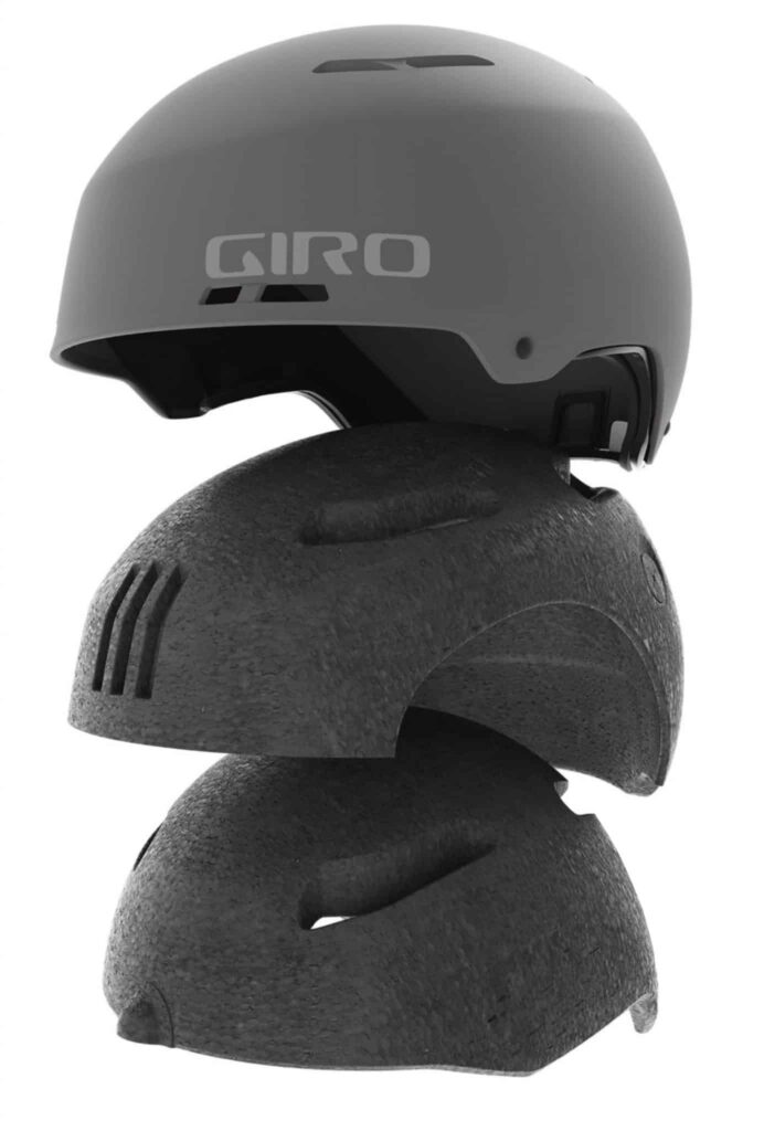 Reusing parts in innovation, example of helmet reusing parts